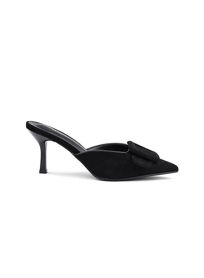 أيقون Suede Heel Shoes for All Day